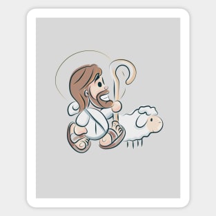 Jesus Christ Illustration cartoon Sticker